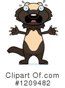 Wolverine Clipart #1209482 by Cory Thoman