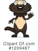 Wolverine Clipart #1209487 by Cory Thoman