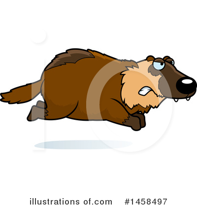 Royalty-Free (RF) Wolverine Clipart Illustration by Cory Thoman - Stock Sample #1458497
