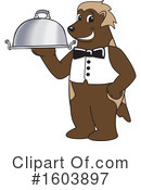 Wolverine Mascot Clipart #1603897 by Mascot Junction