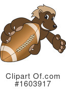 Wolverine Mascot Clipart #1603917 by Mascot Junction