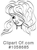 Woman Clipart #1058685 by Andrei Marincas
