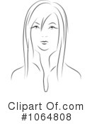 Woman Clipart #1064808 by Vector Tradition SM