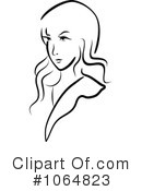 Woman Clipart #1064823 by Vector Tradition SM