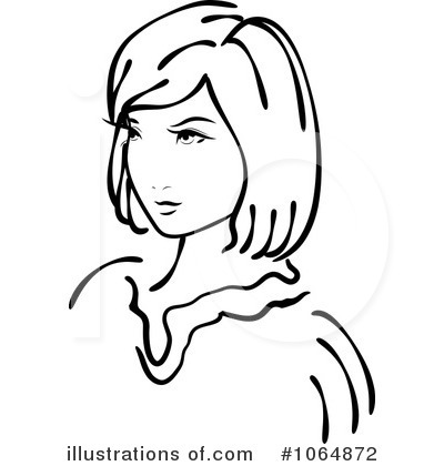 Royalty-Free (RF) Woman Clipart Illustration by Vector Tradition SM - Stock Sample #1064872