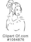 Woman Clipart #1064876 by Vector Tradition SM