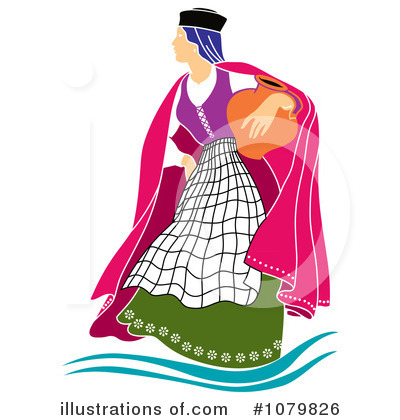 Royalty-Free (RF) Woman Clipart Illustration by pauloribau - Stock Sample #1079826