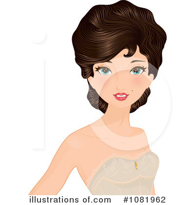 Lady Clipart #1081962 by Melisende Vector