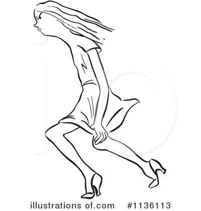 Royalty-Free (RF) Woman Clipart Illustration by Picsburg - Stock Sample #1136113