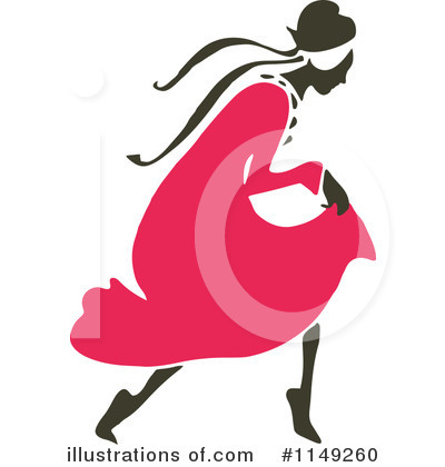 Royalty-Free (RF) Woman Clipart Illustration by Prawny Vintage - Stock Sample #1149260