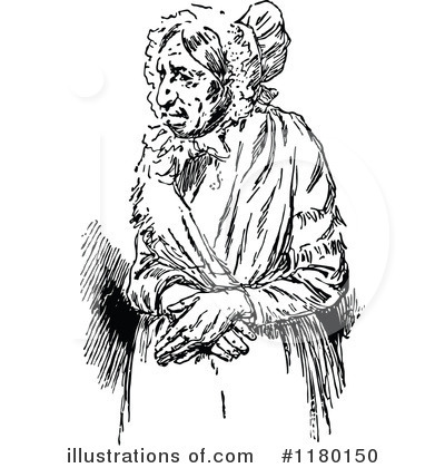 Old Women Clipart #1180150 by Prawny Vintage