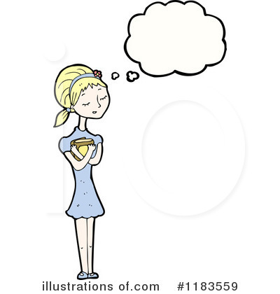 Royalty-Free (RF) Woman Clipart Illustration by lineartestpilot - Stock Sample #1183559