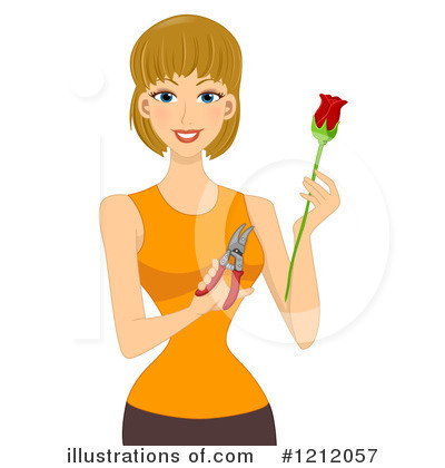 Royalty-Free (RF) Woman Clipart Illustration by BNP Design Studio - Stock Sample #1212057