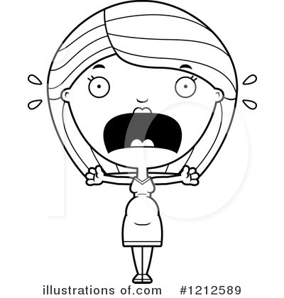 Royalty-Free (RF) Woman Clipart Illustration by Cory Thoman - Stock Sample #1212589