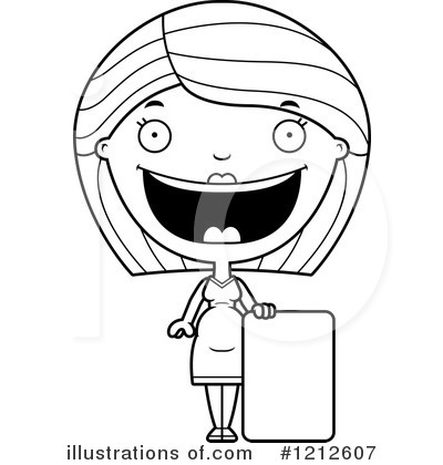 Royalty-Free (RF) Woman Clipart Illustration by Cory Thoman - Stock Sample #1212607