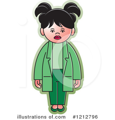 Royalty-Free (RF) Woman Clipart Illustration by Lal Perera - Stock Sample #1212796