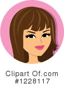 Woman Clipart #1228117 by Monica