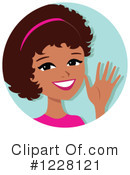 Woman Clipart #1228121 by Monica