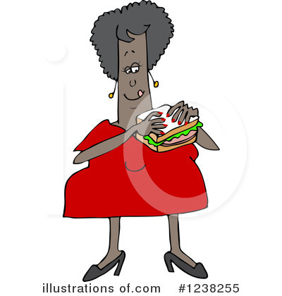 Royalty-Free (RF) Woman Clipart Illustration by djart - Stock Sample #1238255