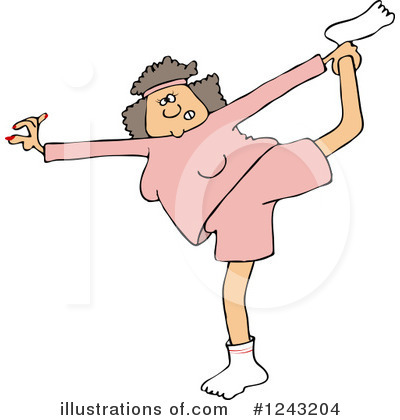 Royalty-Free (RF) Woman Clipart Illustration by djart - Stock Sample #1243204