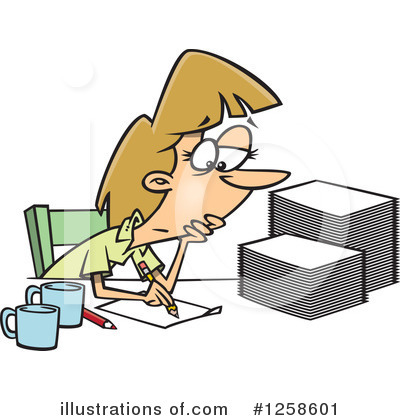 Paperwork Clipart #1258601 by toonaday