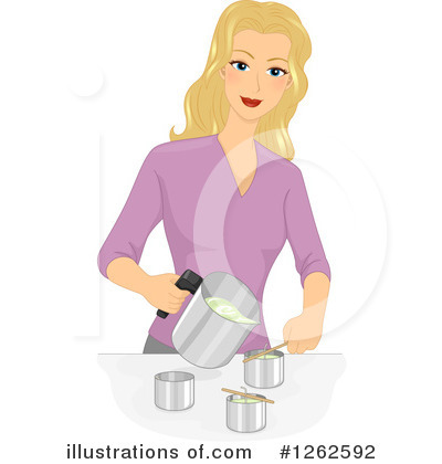 Royalty-Free (RF) Woman Clipart Illustration by BNP Design Studio - Stock Sample #1262592