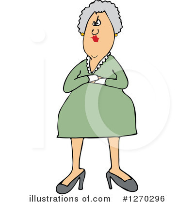 Old Woman Clipart #1270296 by djart