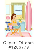 Woman Clipart #1286779 by BNP Design Studio