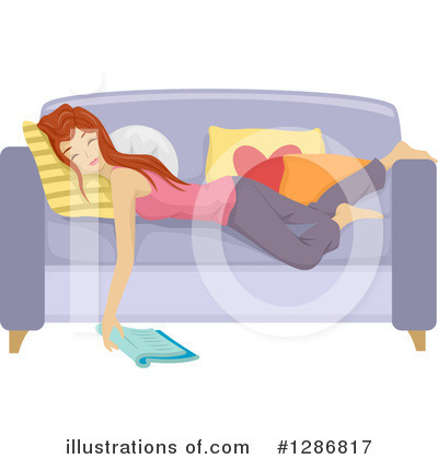 Couch Clipart #1286817 by BNP Design Studio