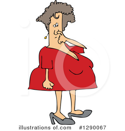 Royalty-Free (RF) Woman Clipart Illustration by djart - Stock Sample #1290067