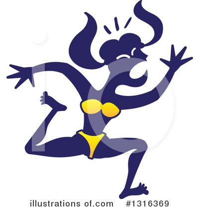 Royalty-Free (RF) Woman Clipart Illustration by Zooco - Stock Sample #1316369