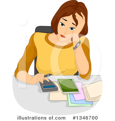 Stressed Clipart #1346700 by BNP Design Studio