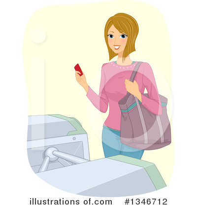 Royalty-Free (RF) Woman Clipart Illustration by BNP Design Studio - Stock Sample #1346712