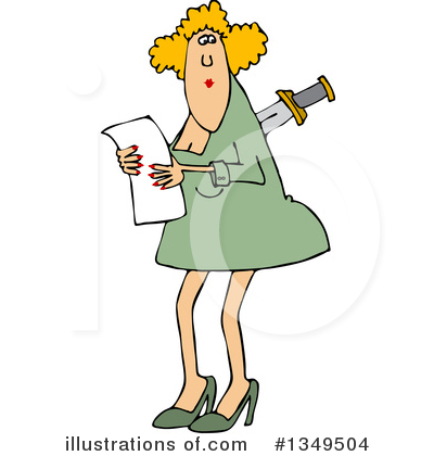 Royalty-Free (RF) Woman Clipart Illustration by djart - Stock Sample #1349504