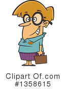 Woman Clipart #1358615 by toonaday