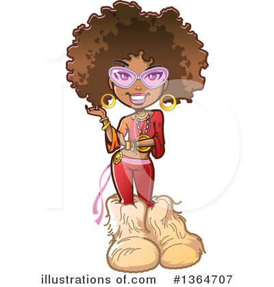 Royalty-Free (RF) Woman Clipart Illustration by Clip Art Mascots - Stock Sample #1364707