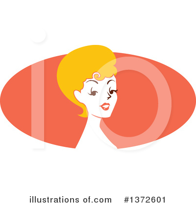 Pinup Woman Clipart #1372601 by BNP Design Studio