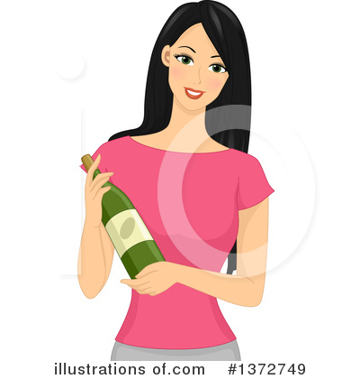 Champagne Clipart #1372749 by BNP Design Studio