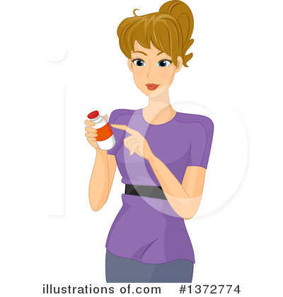 Royalty-Free (RF) Woman Clipart Illustration by BNP Design Studio - Stock Sample #1372774