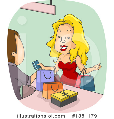 Royalty-Free (RF) Woman Clipart Illustration by BNP Design Studio - Stock Sample #1381179
