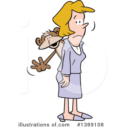 Royalty-Free (RF) Woman Clipart Illustration by Johnny Sajem - Stock Sample #1389108