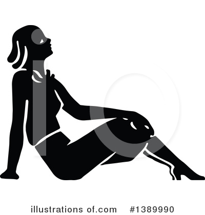 Royalty-Free (RF) Woman Clipart Illustration by Prawny Vintage - Stock Sample #1389990