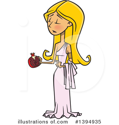 Royalty-Free (RF) Woman Clipart Illustration by toonaday - Stock Sample #1394935
