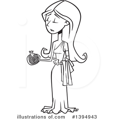 Royalty-Free (RF) Woman Clipart Illustration by toonaday - Stock Sample #1394943