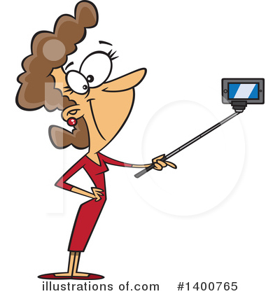 Royalty-Free (RF) Woman Clipart Illustration by toonaday - Stock Sample #1400765