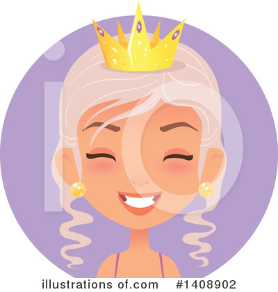 Royalty-Free (RF) Woman Clipart Illustration by Melisende Vector - Stock Sample #1408902