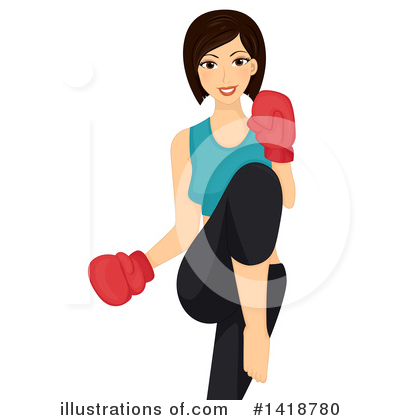 Royalty-Free (RF) Woman Clipart Illustration by BNP Design Studio - Stock Sample #1418780