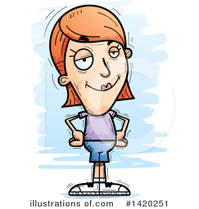 Royalty-Free (RF) Woman Clipart Illustration by Cory Thoman - Stock Sample #1420251