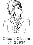 Woman Clipart #1428934 by Prawny Vintage