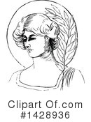 Woman Clipart #1428936 by Prawny Vintage